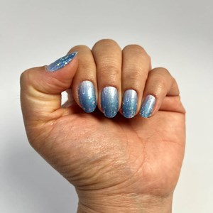 Vernis autocollant blue lagoon - manucure facile longue tenue Lagon