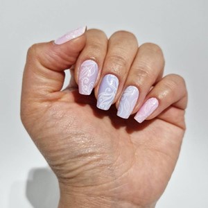Vernis autocollant candy pop - manucure facile longue tenue Pastel