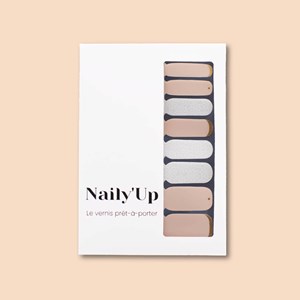 Vernis autocollant nude flowers - manucure facile longue tenue Nude