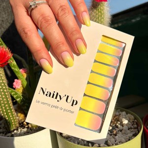 Vernis autocollant yellow boomer - manucure facile longue tenue Lemon Tart