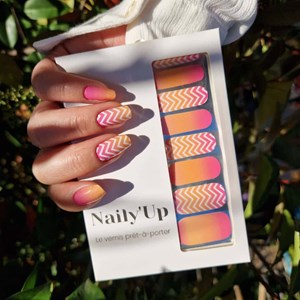 Vernis autocollant summer paradise - manucure facile longue tenue Sunset Club