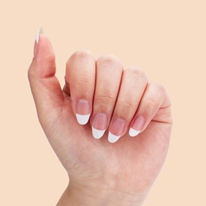 Vernis autocollant french - manucure facile longue tenue French blanche
