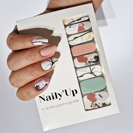 Vernis autocollant abstract vibes - manucure facile longue tenue