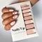 Vernis autocollant nude geometrie - manucure facile longue tenue Nude graphique