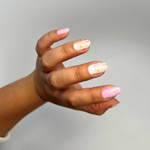 Vernis autocollant blossom touch - manucure facile longue tenue Rose floral
