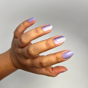 Vernis autocollant violet dust - manucure facile longue tenue Violet poudré