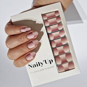 Vernis autocollant pink bliss - manucure facile longue tenue Ombre rosé