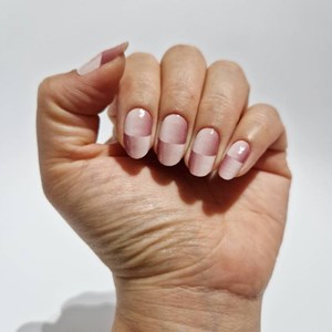 Vernis autocollant pink bliss - manucure facile longue tenue Ombre rosé