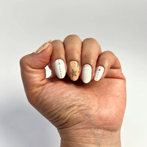 Vernis autocollant astro beige - manucure facile longue tenue Beige astral
