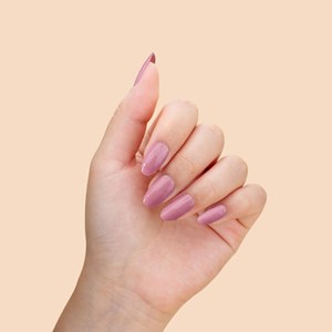 Stickers ongles en gel old rose - manucure facile en gel uv Vieux rose