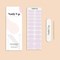 Stickers ongles en gel lilas pastel - manucure facile en gel uv Lilas