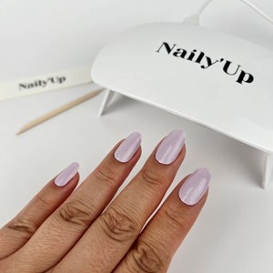 Stickers ongles en gel lilas pastel - manucure facile en gel uv Lilas