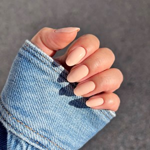 Stickers ongles en gel rose peach - manucure facile en gel uv Peche