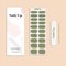 Stickers ongles en gel vert khaki - manucure facile en gel uv Vert olive