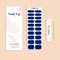 Stickers ongles en gel bleu nuit - manucure facile en gel uv Bleu nuit