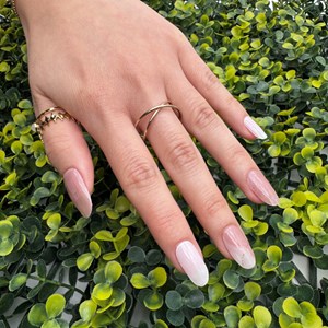 Stickers ongles en gel blush marbré - manucure facile en gel uv Blush marbré