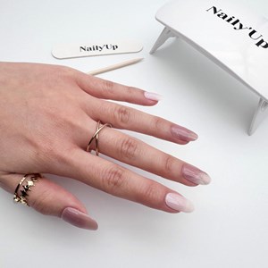 Stickers ongles en gel blush marbré - manucure facile en gel uv Blush marbré