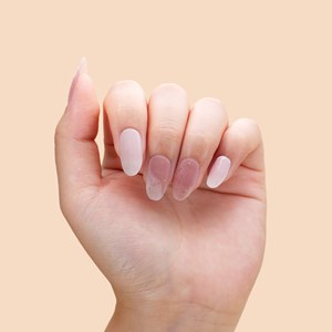 Stickers ongles en gel blush marbré - manucure facile en gel uv Blush marbré