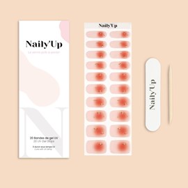 Stickers ongles en gel baby étoilé - manucure facile en gel uv