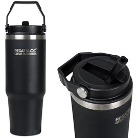 Gourde isotherme thermo regatta thermulate 0,9l noire