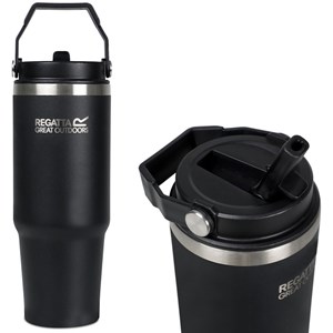 Gourde isotherme thermo regatta thermulate 0,9l noire