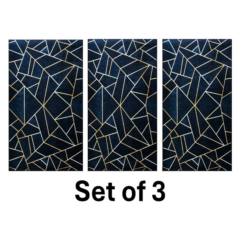 Lot de 2 carpettes grafic