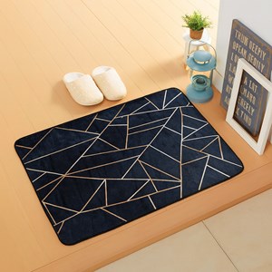 Lot de 4 carpettes grafic