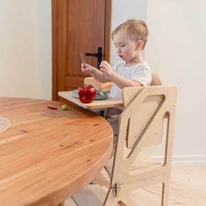 Tour d'apprentissage montessori 4-en-1 modustep - naturel