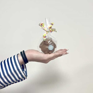 Petit lapin dodu en chocolat au lait - sans sucres ajoutés