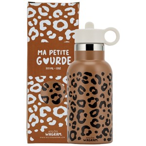 Gourde isotherme léopard marron (350 ml)