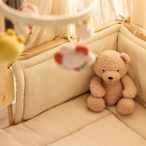 Tour de lit little waffle sand (pour lits 60 x 120 ou 70 x 140 cm)