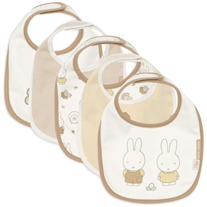 Lot de 5 bavoirs imperméables miffy family farm