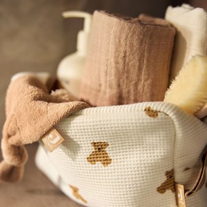 Trousse de toilette little waffle mini teddy bear
