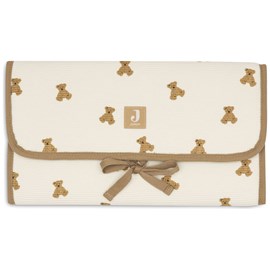 Tapis à langer nomade little waffle mini teddy bear