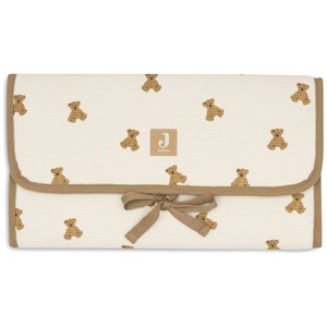 Tapis à langer nomade little waffle mini teddy bear