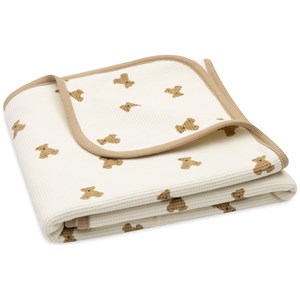 Couverture little waffle mini teddy bear (75 x 100 cm)