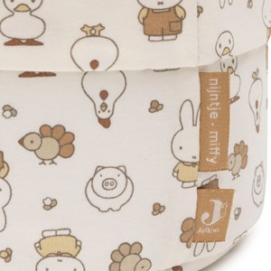 Panier de rangement miffy family farm (14 x 18 cm)