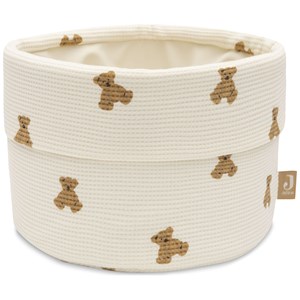 Panier de rangement little waffle mini teddy bear (14 x 18 cm)