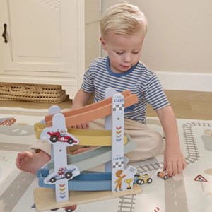 Circuit rampe en bois