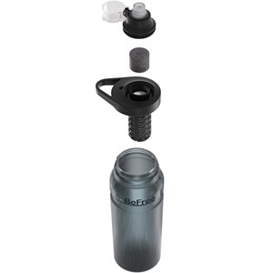 Gourde filtre à eau katadyn befree ac bottle 0,7l noire