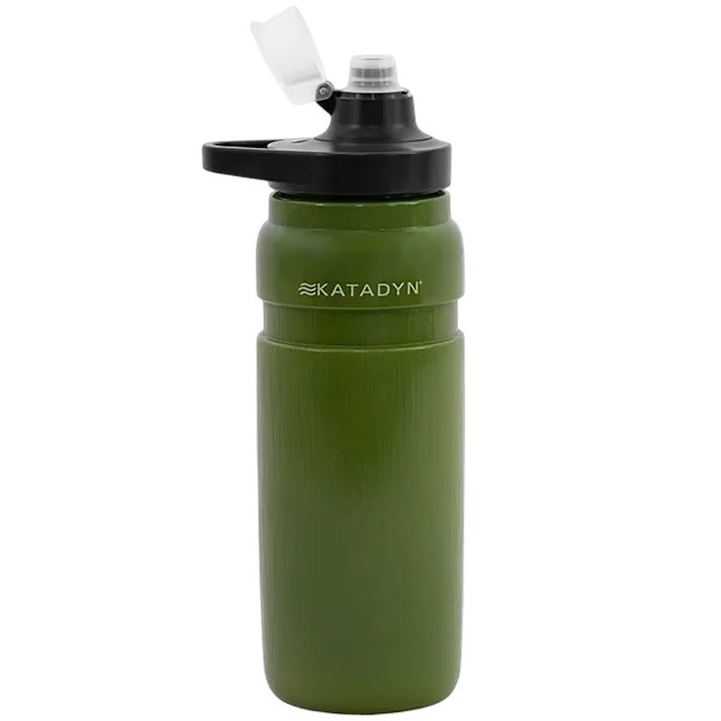 Gourde filtre à eau katadyn befree ac bottle 0,7l verte