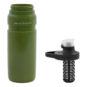 Gourde filtre à eau katadyn befree ac bottle 0,7l verte