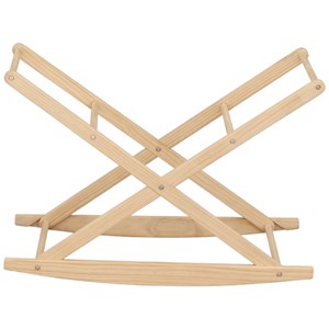 Support pour couffin en bois naturel