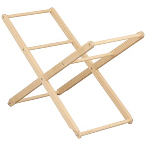 Support pour couffin en bois naturel