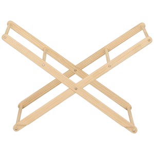 Support pour couffin en bois naturel