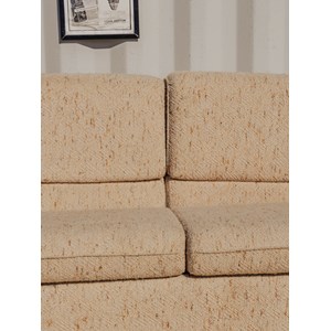 Canapé convertible en tissu beige n°133
