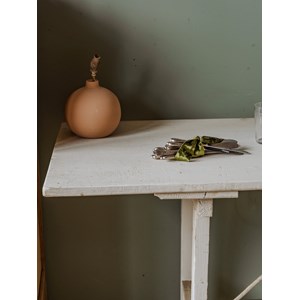Table à manger en bois blanc n°663
