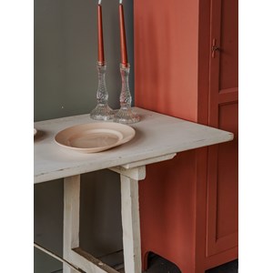 Table à manger en bois blanc n°663