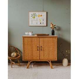 Gustave, le buffet en osier n°539