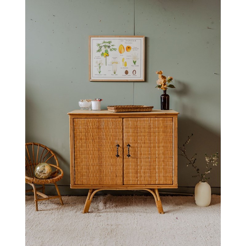 Gustave, le buffet en osier n°539